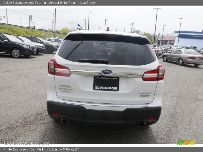 Crystal White Pearl / Java Brown 2019 Subaru Ascent Touring