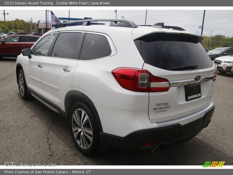 Crystal White Pearl / Java Brown 2019 Subaru Ascent Touring