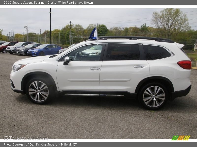 Crystal White Pearl / Java Brown 2019 Subaru Ascent Touring