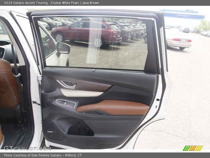 Crystal White Pearl / Java Brown 2019 Subaru Ascent Touring
