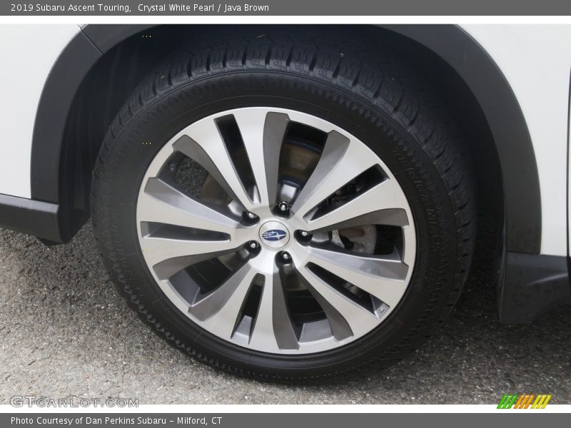 Crystal White Pearl / Java Brown 2019 Subaru Ascent Touring