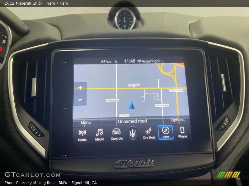 Navigation of 2019 Ghibli 