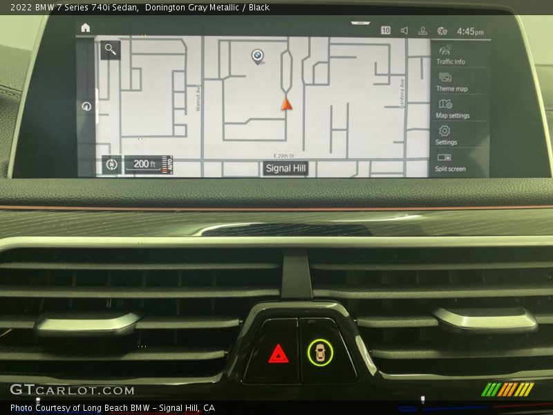 Navigation of 2022 7 Series 740i Sedan