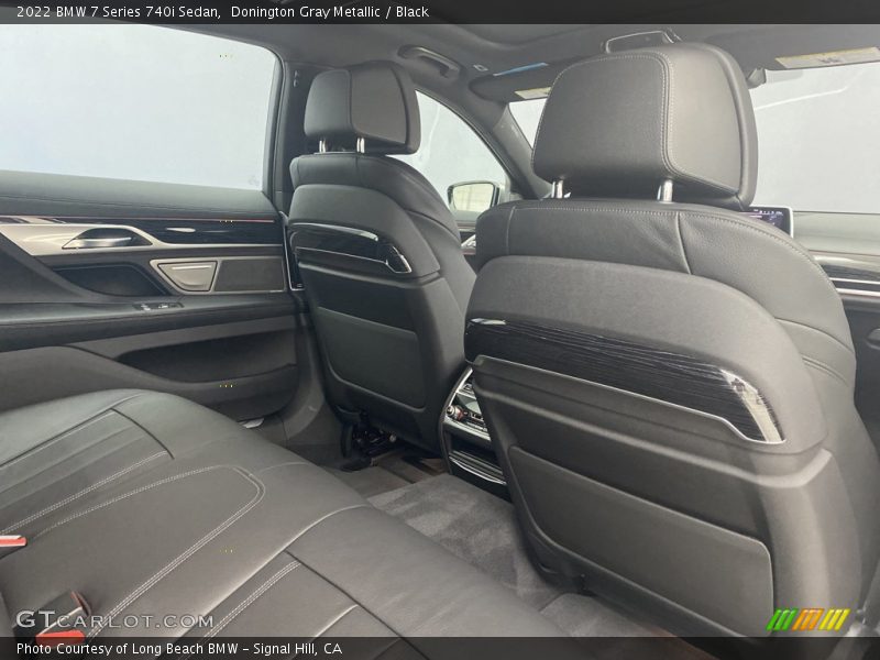 Rear Seat of 2022 7 Series 740i Sedan