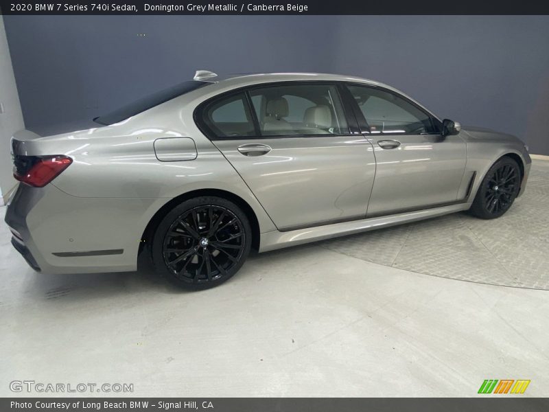 Donington Grey Metallic / Canberra Beige 2020 BMW 7 Series 740i Sedan