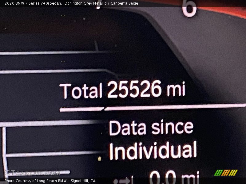 Donington Grey Metallic / Canberra Beige 2020 BMW 7 Series 740i Sedan