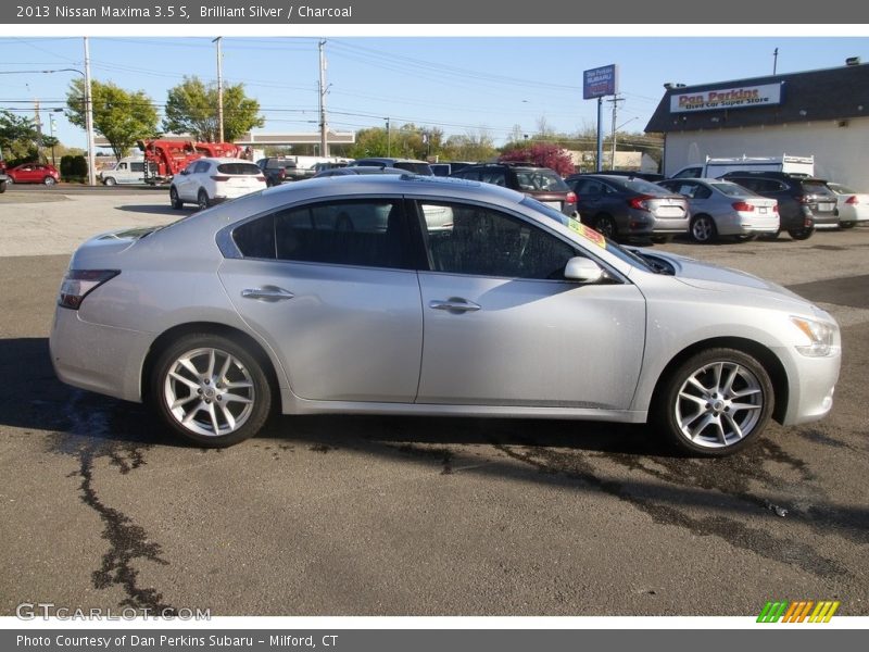 Brilliant Silver / Charcoal 2013 Nissan Maxima 3.5 S