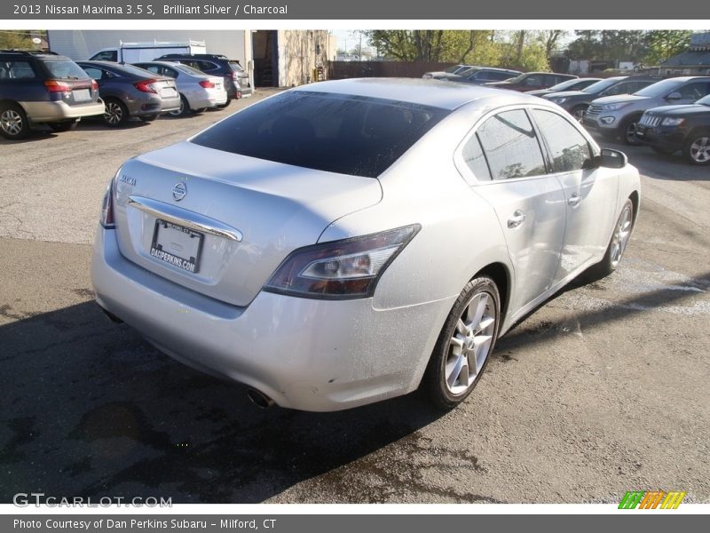 Brilliant Silver / Charcoal 2013 Nissan Maxima 3.5 S