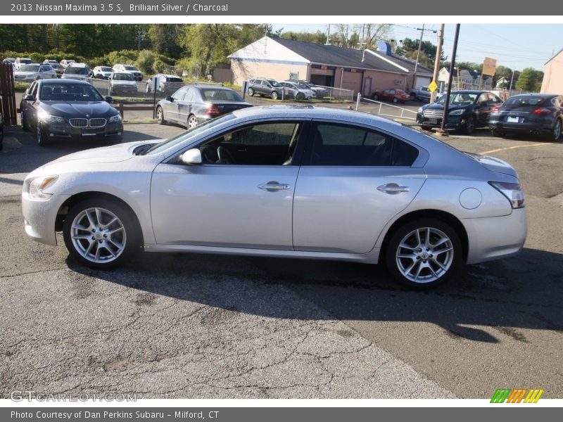 Brilliant Silver / Charcoal 2013 Nissan Maxima 3.5 S