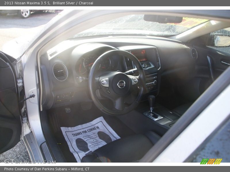 Brilliant Silver / Charcoal 2013 Nissan Maxima 3.5 S