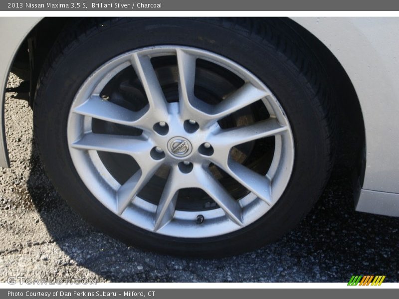 Brilliant Silver / Charcoal 2013 Nissan Maxima 3.5 S