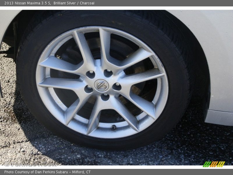Brilliant Silver / Charcoal 2013 Nissan Maxima 3.5 S