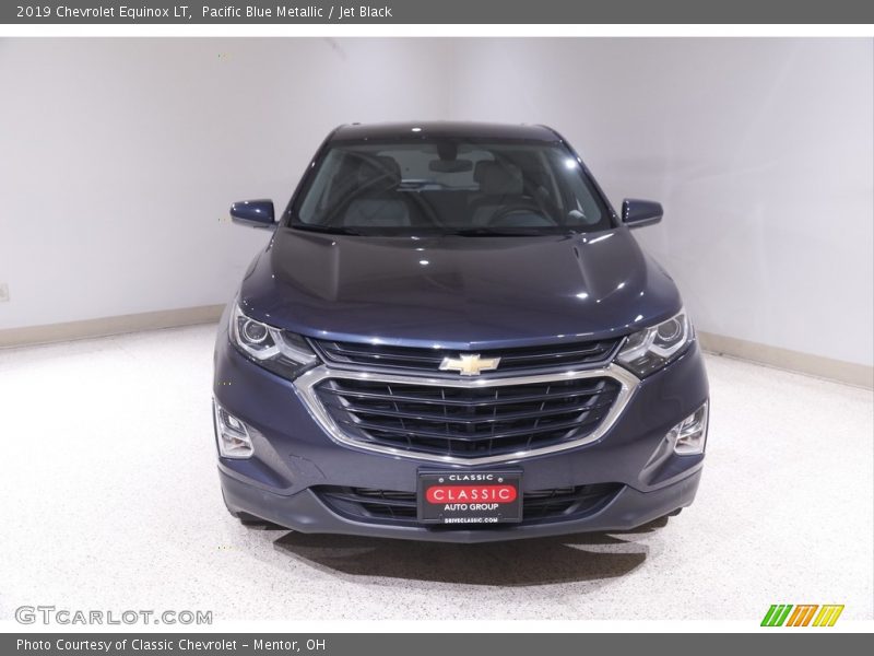 Pacific Blue Metallic / Jet Black 2019 Chevrolet Equinox LT