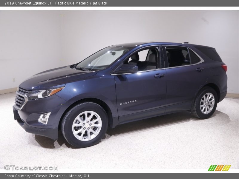 Pacific Blue Metallic / Jet Black 2019 Chevrolet Equinox LT