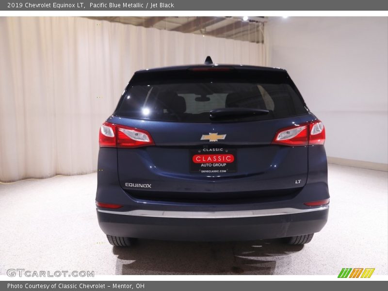 Pacific Blue Metallic / Jet Black 2019 Chevrolet Equinox LT