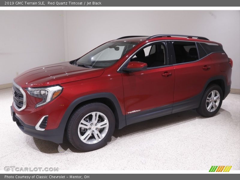 Red Quartz Tintcoat / Jet Black 2019 GMC Terrain SLE