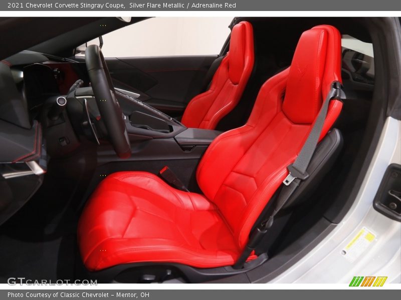 Front Seat of 2021 Corvette Stingray Coupe