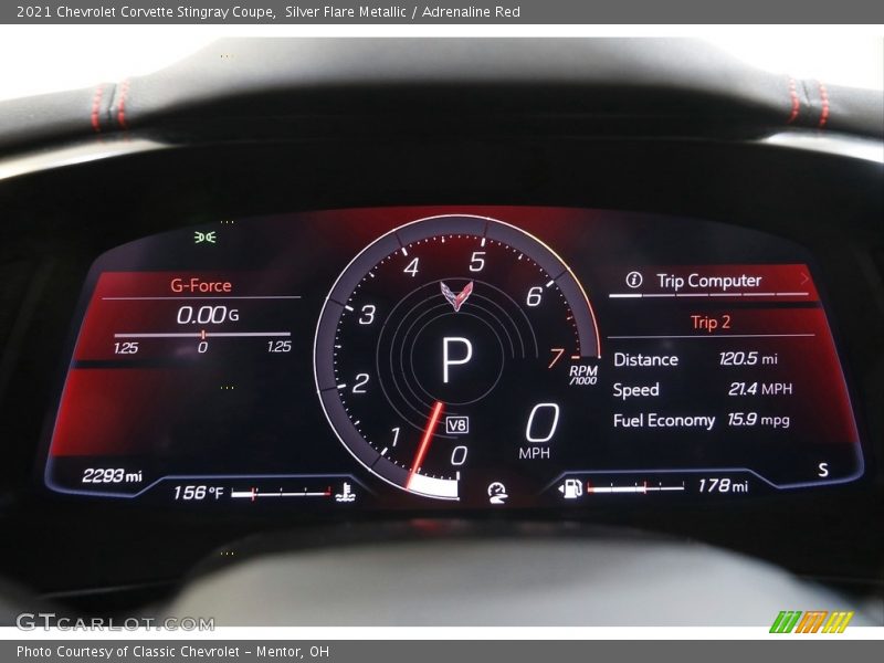  2021 Corvette Stingray Coupe Stingray Coupe Gauges
