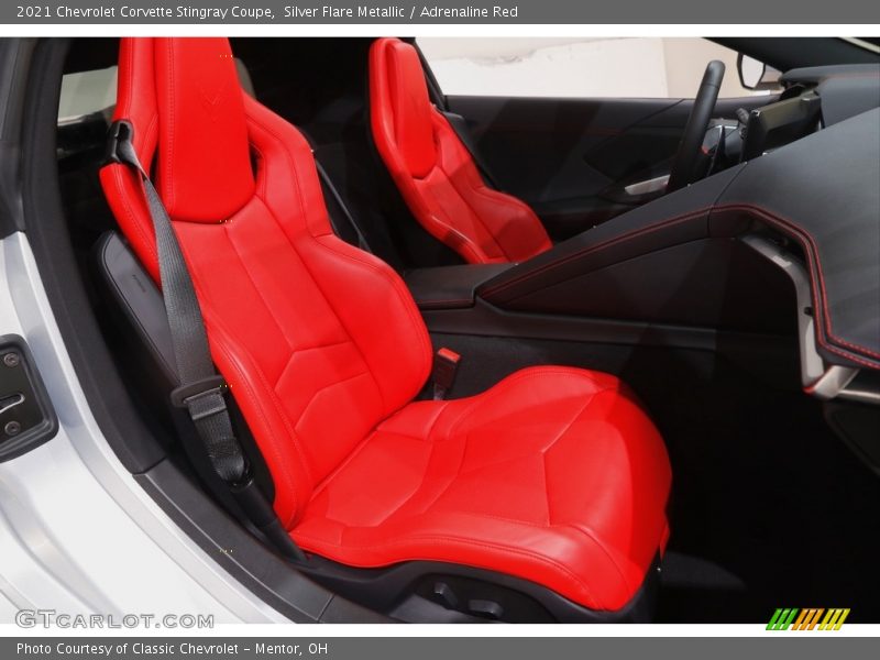 Front Seat of 2021 Corvette Stingray Coupe