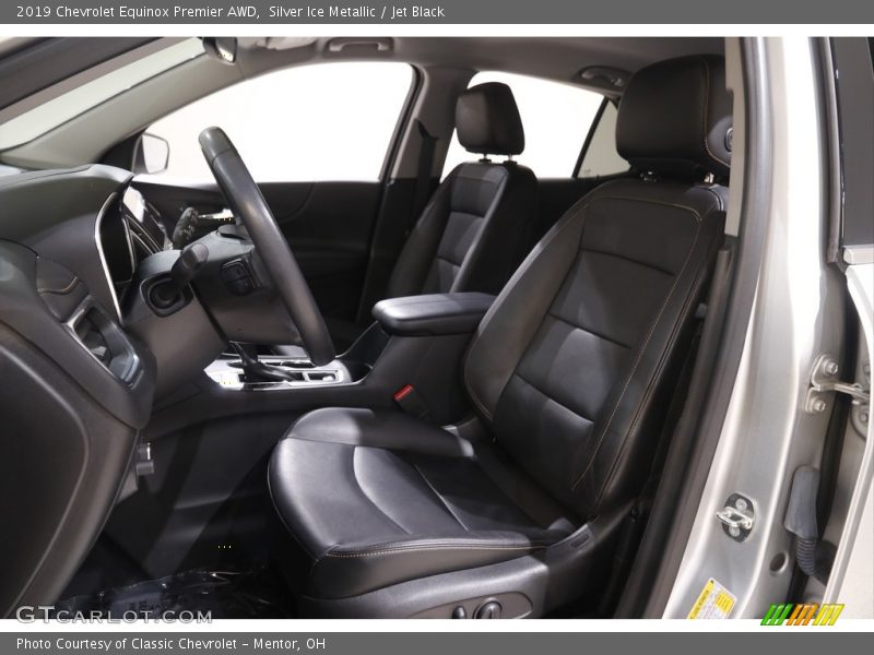 Silver Ice Metallic / Jet Black 2019 Chevrolet Equinox Premier AWD