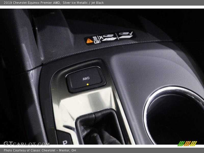 Silver Ice Metallic / Jet Black 2019 Chevrolet Equinox Premier AWD