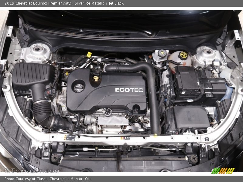 Silver Ice Metallic / Jet Black 2019 Chevrolet Equinox Premier AWD