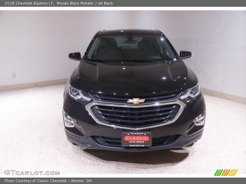 Mosaic Black Metallic / Jet Black 2018 Chevrolet Equinox LT