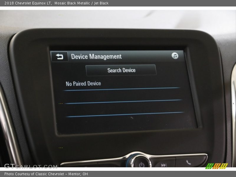 Mosaic Black Metallic / Jet Black 2018 Chevrolet Equinox LT