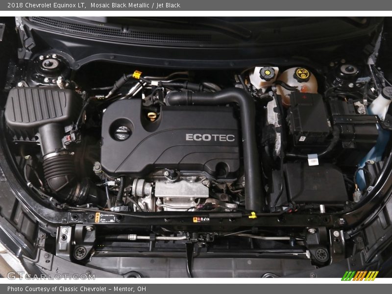 Mosaic Black Metallic / Jet Black 2018 Chevrolet Equinox LT