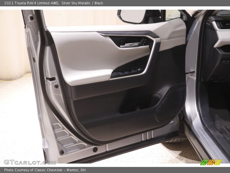 Silver Sky Metallic / Black 2021 Toyota RAV4 Limited AWD
