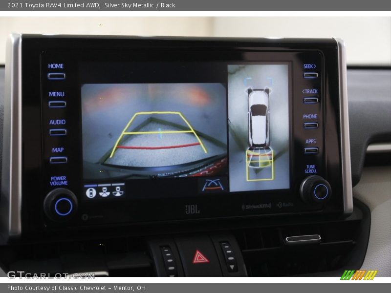 Silver Sky Metallic / Black 2021 Toyota RAV4 Limited AWD