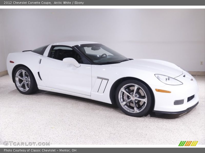 Arctic White / Ebony 2012 Chevrolet Corvette Coupe