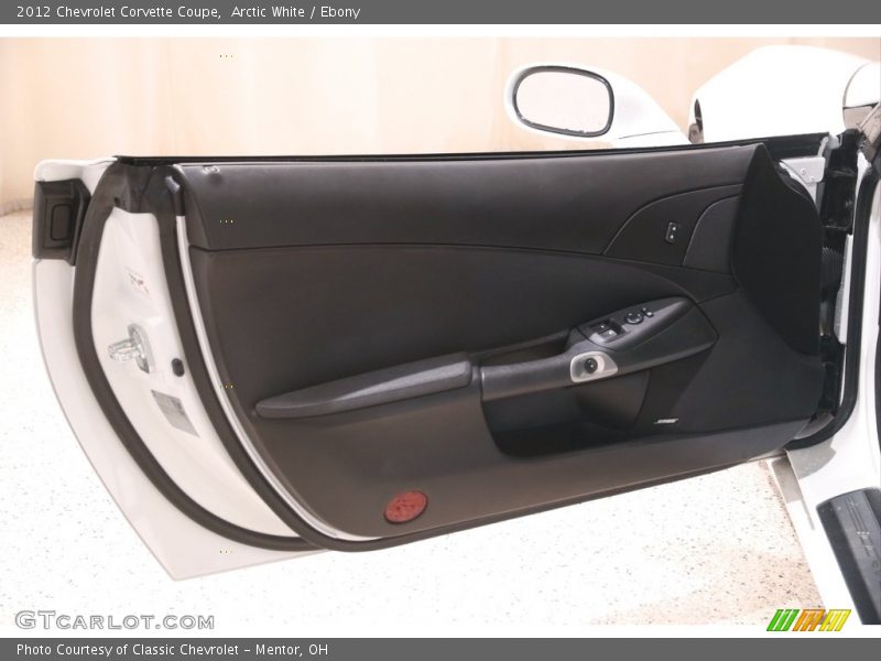 Arctic White / Ebony 2012 Chevrolet Corvette Coupe