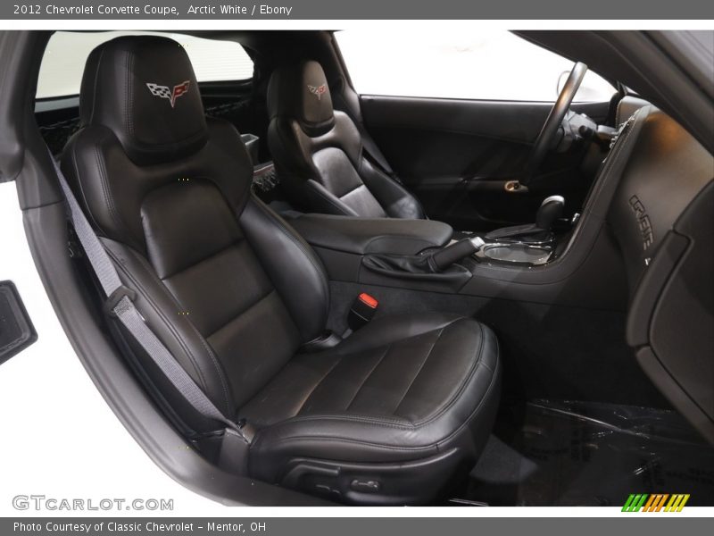 Arctic White / Ebony 2012 Chevrolet Corvette Coupe