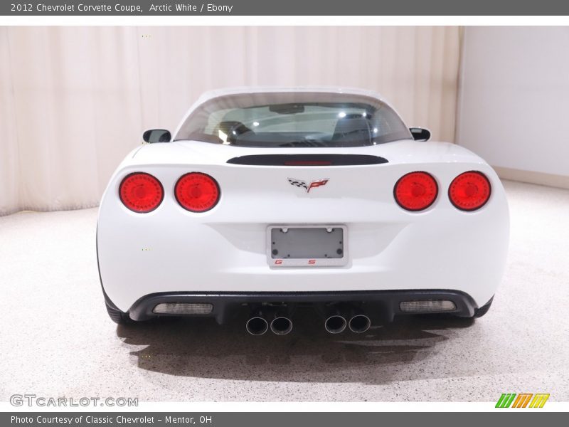 Arctic White / Ebony 2012 Chevrolet Corvette Coupe