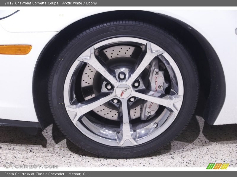 Arctic White / Ebony 2012 Chevrolet Corvette Coupe