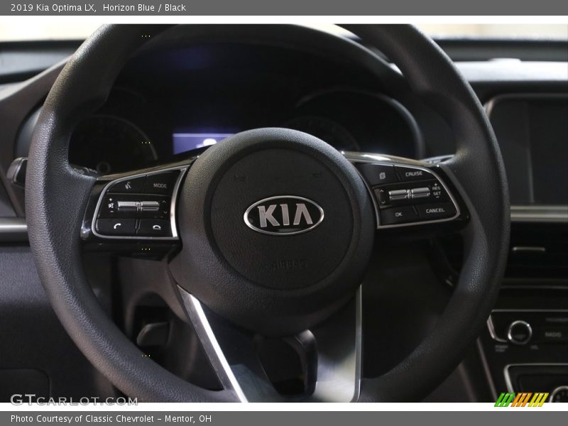 Horizon Blue / Black 2019 Kia Optima LX