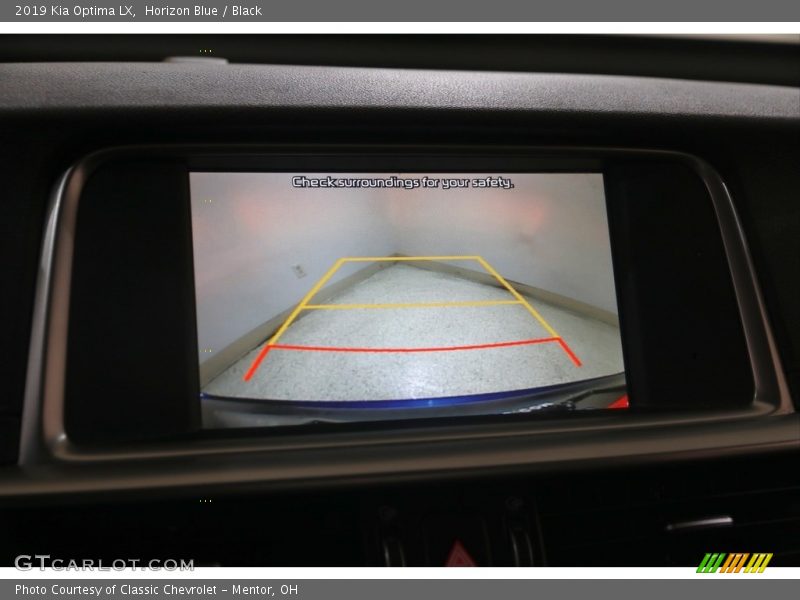Horizon Blue / Black 2019 Kia Optima LX