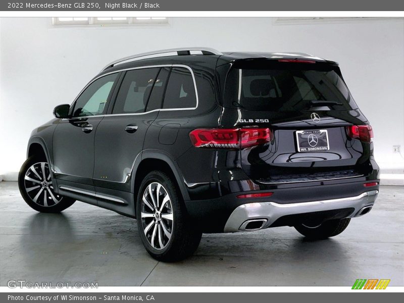 Night Black / Black 2022 Mercedes-Benz GLB 250