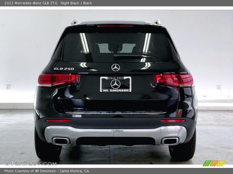 Night Black / Black 2022 Mercedes-Benz GLB 250