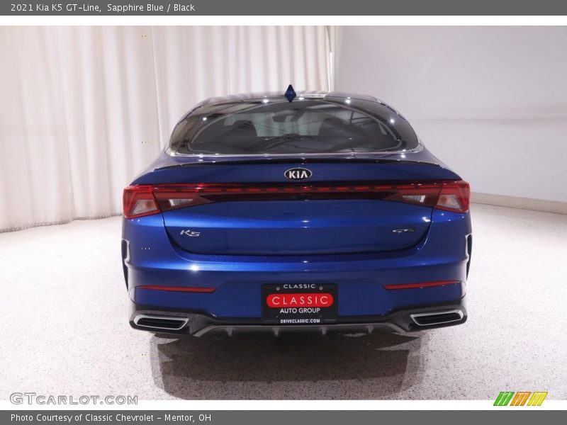 Sapphire Blue / Black 2021 Kia K5 GT-Line