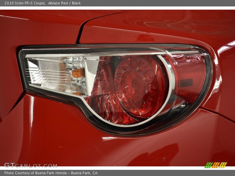 Ablaze Red / Black 2016 Scion FR-S Coupe