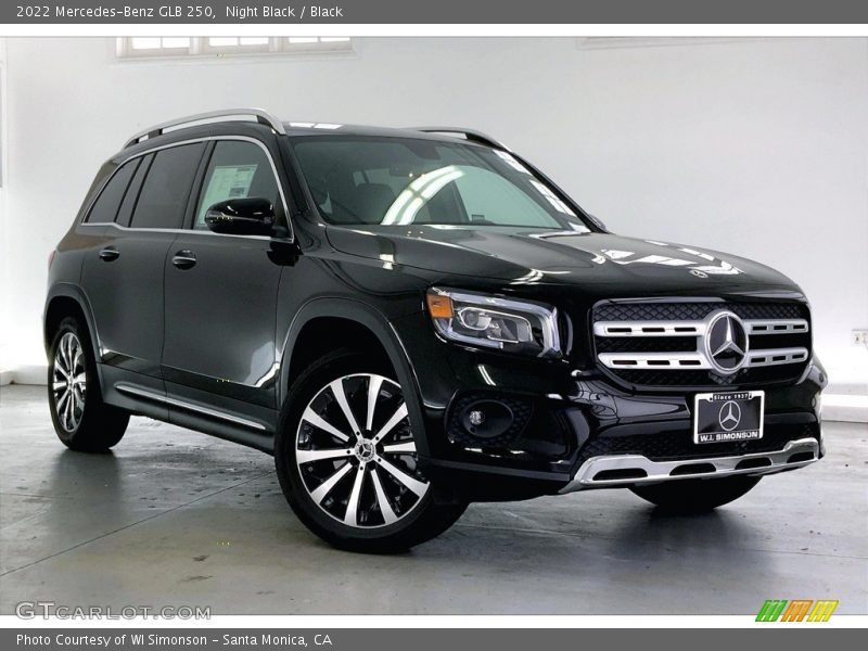 Night Black / Black 2022 Mercedes-Benz GLB 250