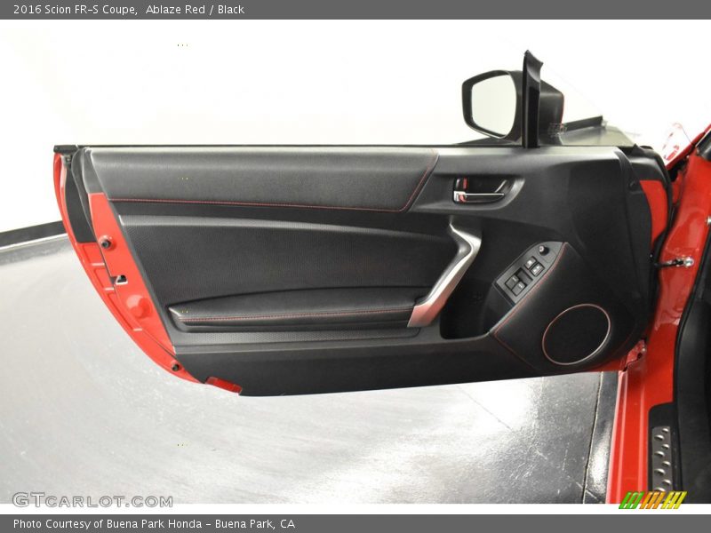 Ablaze Red / Black 2016 Scion FR-S Coupe