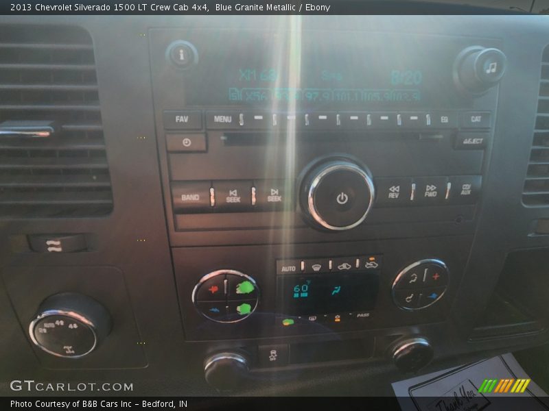 Blue Granite Metallic / Ebony 2013 Chevrolet Silverado 1500 LT Crew Cab 4x4