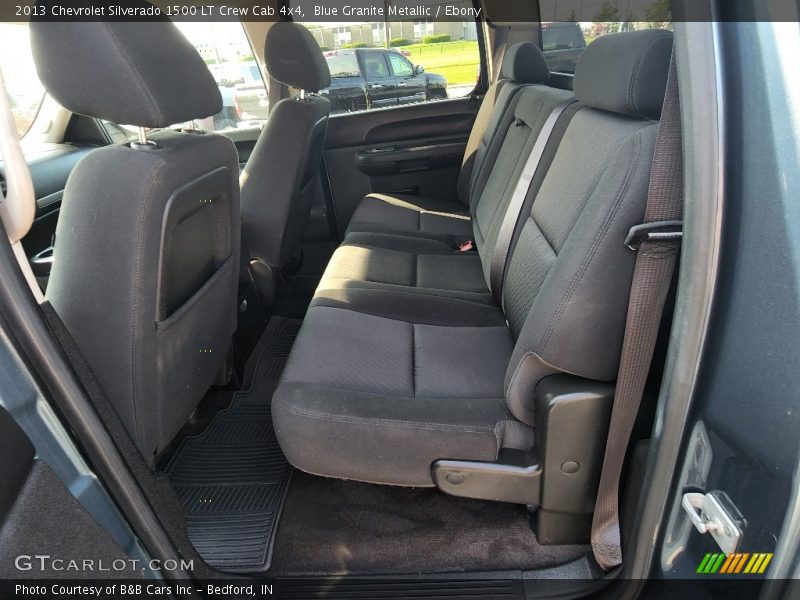 Blue Granite Metallic / Ebony 2013 Chevrolet Silverado 1500 LT Crew Cab 4x4