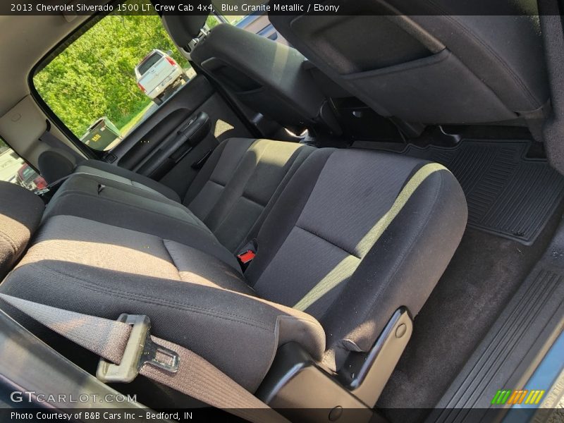 Blue Granite Metallic / Ebony 2013 Chevrolet Silverado 1500 LT Crew Cab 4x4