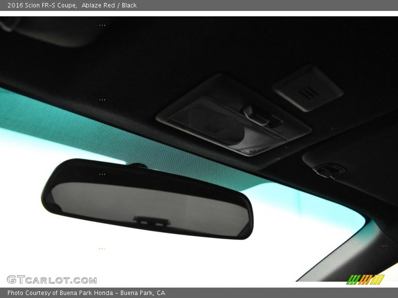 Ablaze Red / Black 2016 Scion FR-S Coupe