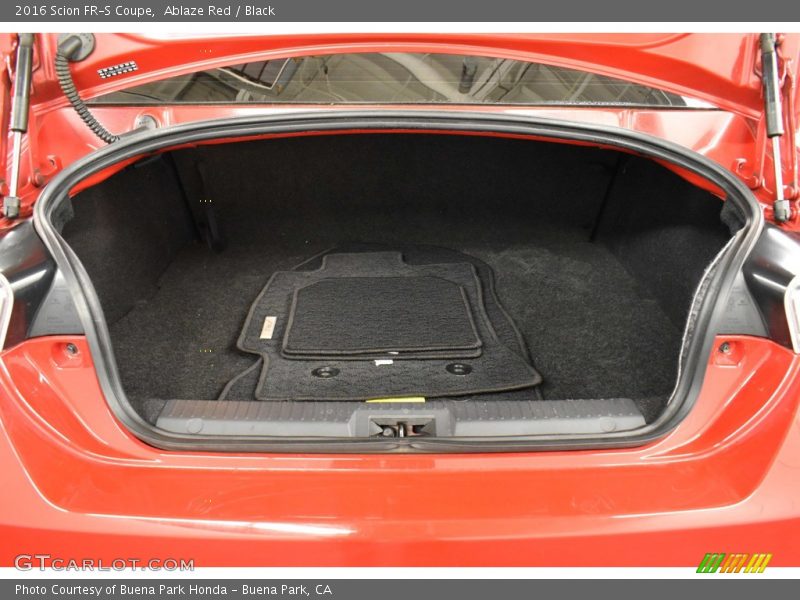 Ablaze Red / Black 2016 Scion FR-S Coupe