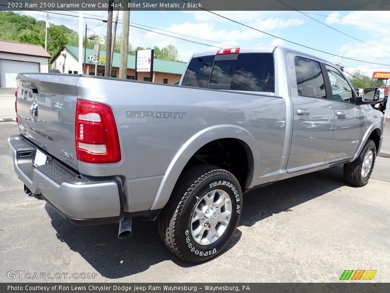 Billet Silver Metallic / Black 2022 Ram 2500 Laramie Crew Cab 4x4